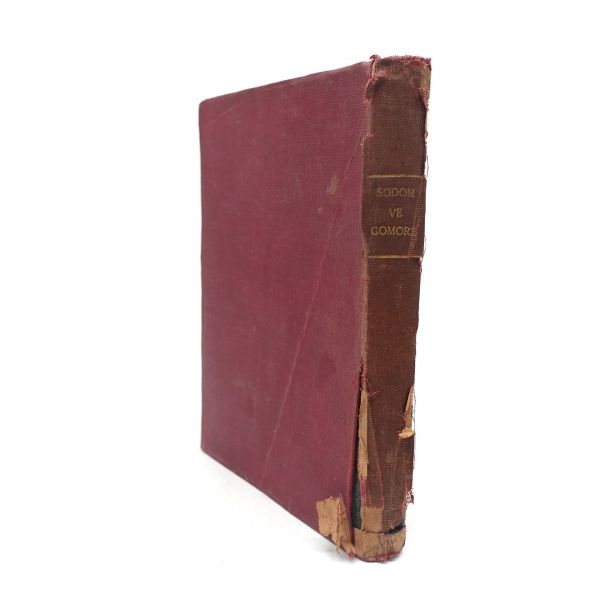 SODOM VE GOMORE, Yakub Kadri [Karaosmanoğlu], Hamid Matbaası, İstanbul 1928, 346 s., 14x20 cm