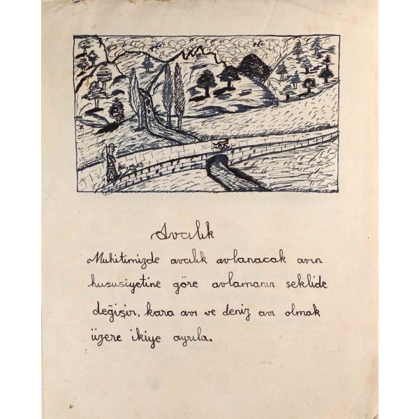 KARA VE DENİZ AVCILIĞI, Muzaffer Demir, 11 s., 18x23 cm