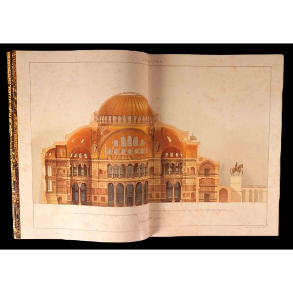 HAGIA SOPHIA (A Vision for Empires), metin: Cyril Mango, fotoğraf: Ahmet Ertuğ, 1997, Ertuğ & Kocabıyık, 175 sayfa, 31x42 cm...
