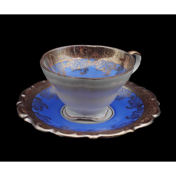 Lindner Kueps Bavaria damgalı porselen fincan, fincan çapı 7 cm, yüksekliği 4 cm, tabak çapı 11 cm...