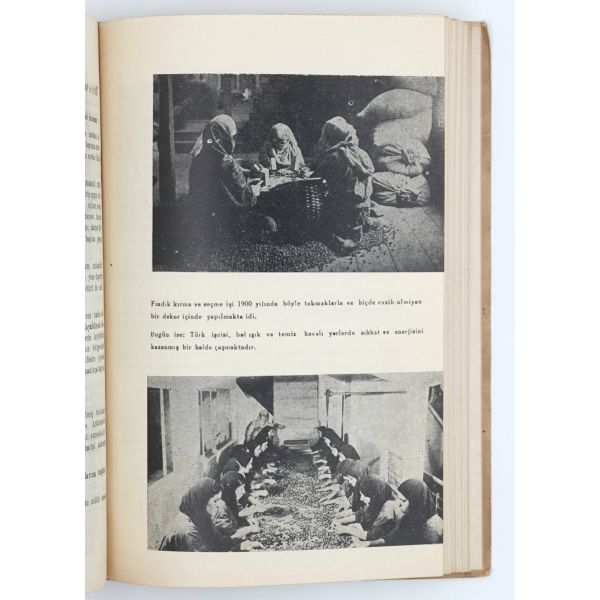 FINDIK (Tarihçe, Tarım, Kültür, Ticaret, İstihlâk Bakımlarından), Kemâl Peker, 1948, (Yeşil Gireson) Matbaası, Giresun, 242 sayfa, 17x25 cm...