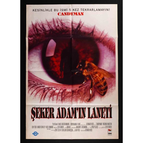 ŞEKER ADAMIN LANETİ, Virginia Madsen, Tonny Todd vd., Standard Filmcilik A.Ş., 68x100 cm...
