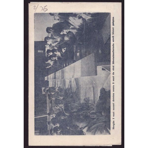 Ahmet Ekmekci Radyo Teknisyeni Yetiştirme Özel Kursları´nın tanıtım ilanı, 11x17 cm...