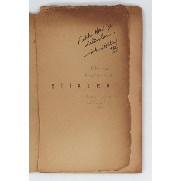 SEÇME ŞİİRLER, Federico Garcia Lorca, (Türkçesi: Sabri Altınel), 1962, Galata Şiir Yayınları, 86 sayfa, 14x22 cm...