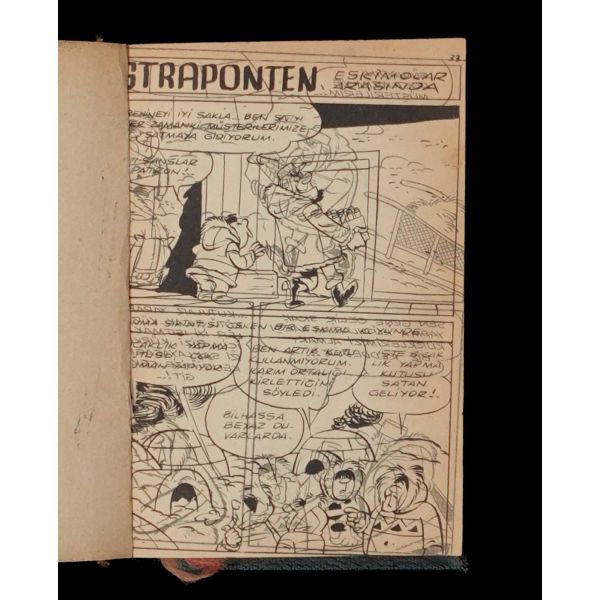 TİF İLE TONTU´nun şahıs cildinde toplanmış (2 cilt) 22 adet macerası, 11x16 cm...