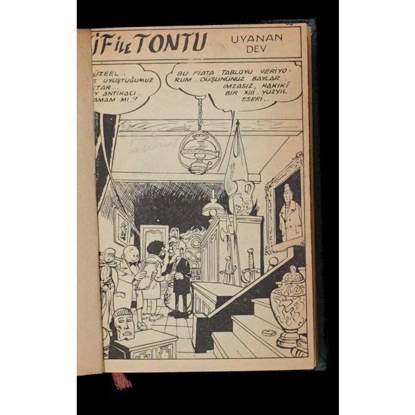 TİF İLE TONTU´nun şahıs cildinde toplanmış (2 cilt) 22 adet macerası, 11x16 cm...