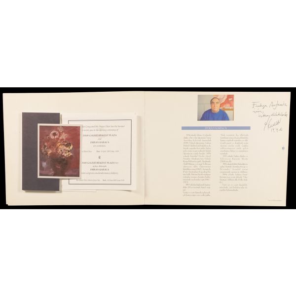 DURAN KARACA, 1999, Dam Sanat Galerisi, 48 sayfa, 30x24 cm...