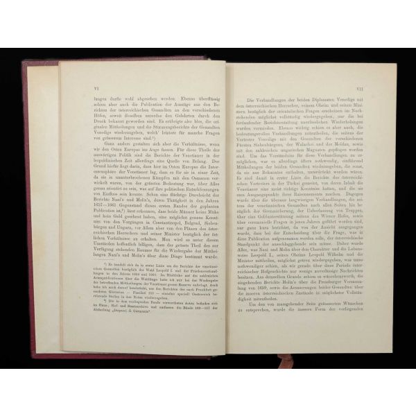 VENETIANISCHE DEPESCHEN VOM KAISERHOFE (1. ve 3. Cilt), Dr. Alfred Francis Pribram, 1901, In Commission Bei Carl Gerold´s Sohn Wien, 729+778 sayfa, 17x25 cm...