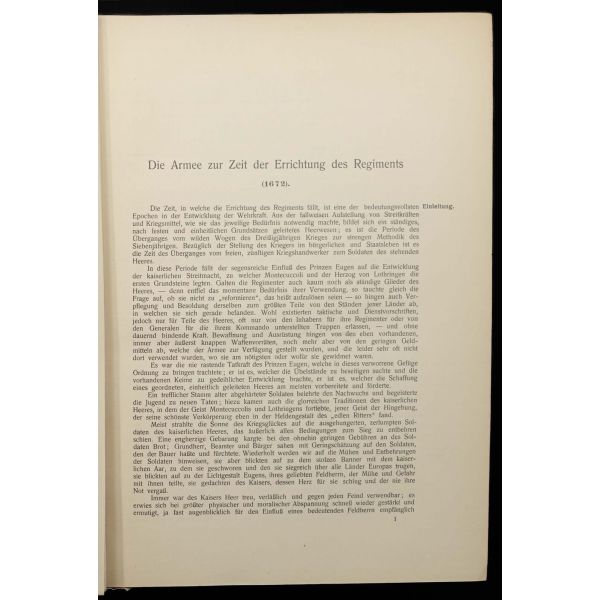 GESCHICHTE DES K. UND K. INFANTERIEREGIMENTS MARKGRAF VON BADEN 1672-1811 (1 ve 2. Cilt), Anton Babich von Lovinac, 1911, Im Selbstverlage des Regiments Budapest, 958+714 sayfa, 23x30 cm...