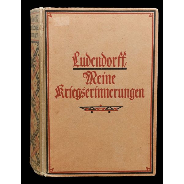 LUDENDORFF-MEINE KRIEGSERINNERUNGEN 1914-1918, Erich Ludendorff, 623 sayfa, 17x25 cm...