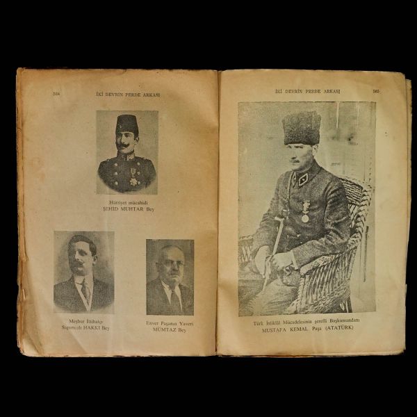 2 DEVRİN PERDE ARKASI, Samih Nazif Tansu (Anlatan: Teşkilât-ı Mahsusa ve M.M. Grubu Başkanı Albay Hüsamettin Ertürk), 1957, Hilmi Kitabevi, 592 sayfa,15x21 cm…
