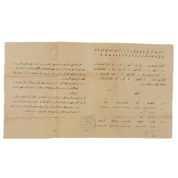 Enver Paşa´nın geliştirdiği 
