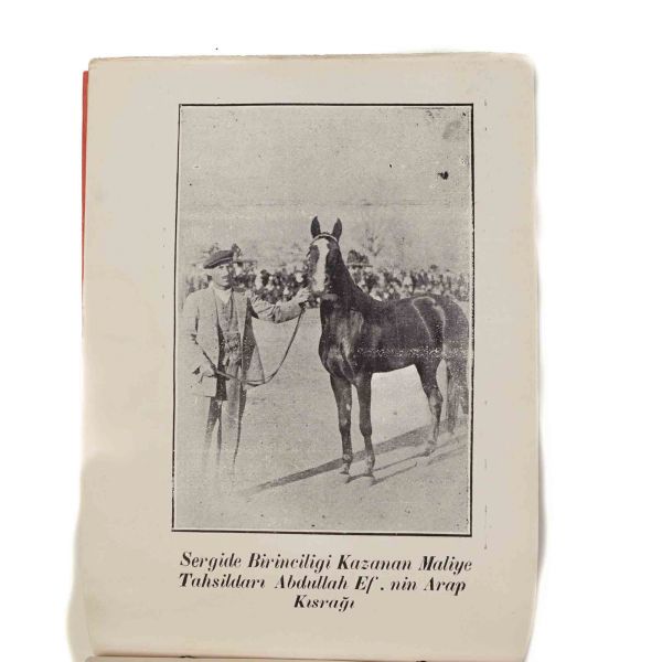 1928 SENESİ BOLU İLK HAYVANAT SERGİSİ HÂTIRASI, 32 yaprak, 19x13 cm...