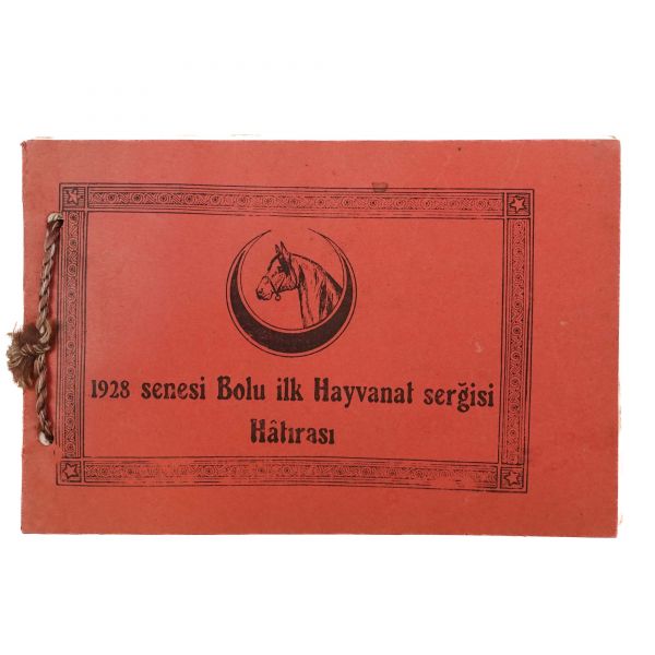 1928 SENESİ BOLU İLK HAYVANAT SERGİSİ HÂTIRASI, 32 yaprak, 19x13 cm...