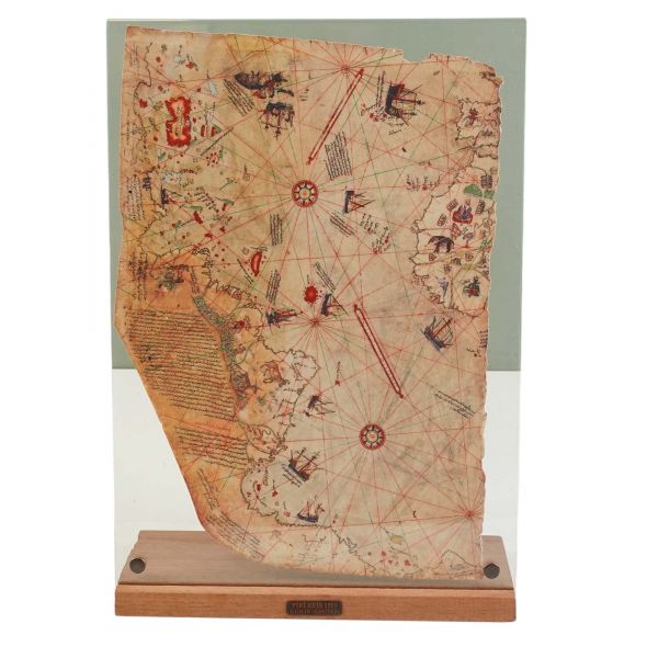 PİRİ REİS 1513 DÜNYA HARİTASI REPLİKASI, Boyut Yayıncılık, 53x36 cm...