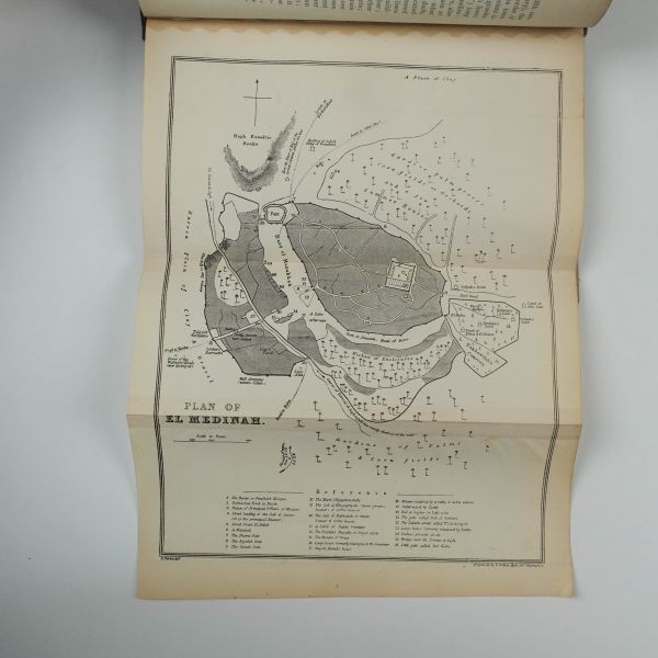 PERSONAL NARRATIVE OF A PILGRIMAGE TO AL-MADINAH & MECCAH (2 cilt takım), Captain Sir Richard F. Burton, 1893, Tylston And Edwards (Londra), 14x22 cm...