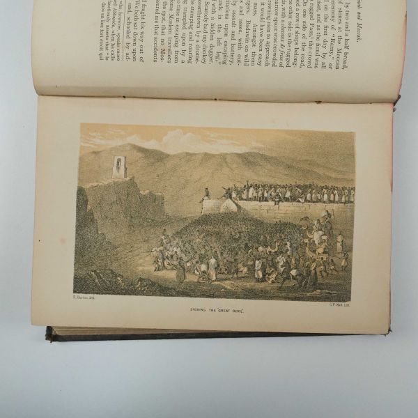 PERSONAL NARRATIVE OF A PILGRIMAGE TO AL-MADINAH & MECCAH (2 cilt takım), Captain Sir Richard F. Burton, 1893, Tylston And Edwards (Londra), 14x22 cm...