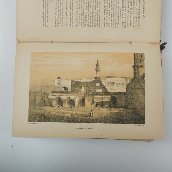 PERSONAL NARRATIVE OF A PILGRIMAGE TO AL-MADINAH & MECCAH (2 cilt takım), Captain Sir Richard F. Burton, 1893, Tylston And Edwards (Londra), 14x22 cm...