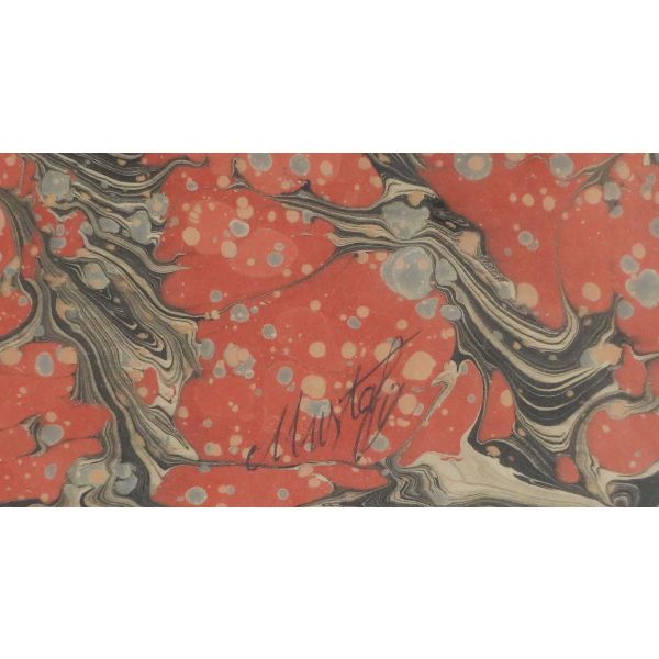 Rüşdî ketebeli celi sülüs levha, 1317 tarihli, yazı ölçü: 29x23 cm, çerçeve içi: 48x43 cm...