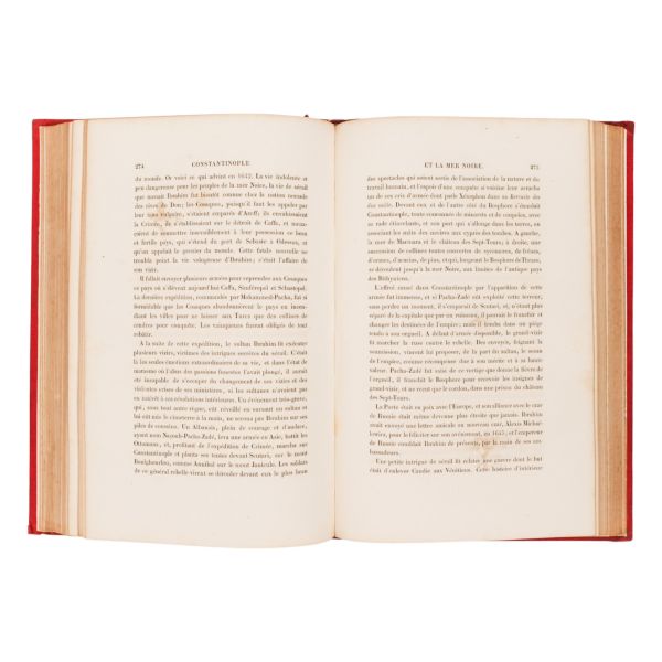 CONSTANTINOPLE ET LA MER NOIRE, Joseph Méry, 1855, Belin-Leprieur Et Morizot (Paris), 485 sayfa, 18x27 cm....
