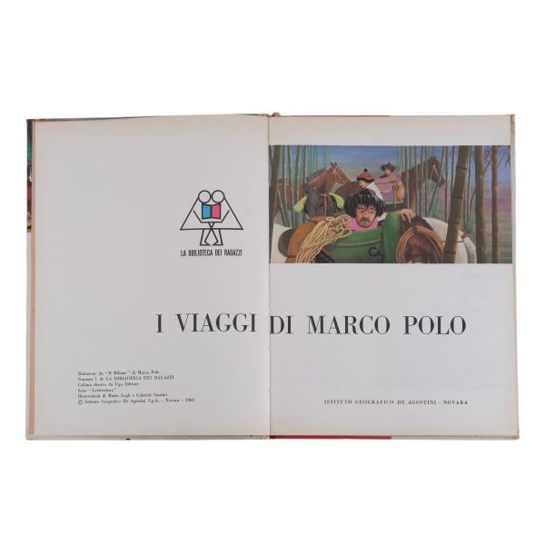 I VAGGI DI MARCO POLO, Istıtuto Geografico De Agostini (Novara), 77 sayfa, 24x31 cm...