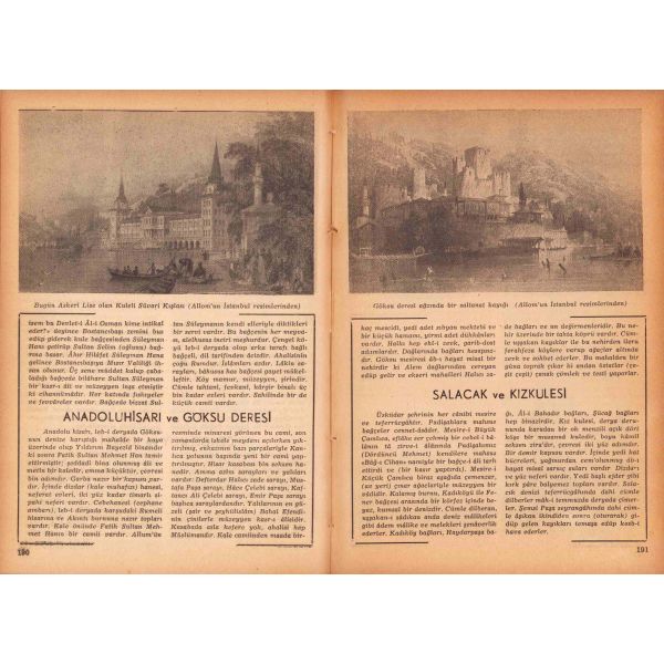 Tarih Dünyası dergisi, 1. yıl ilk 9 sayı bulunmaktadır, 1. cilt, Şaka Matbaası, İstanbul, 1950, sayfaların bazıları haliyledir, 15x22 cm