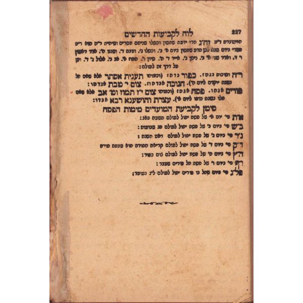 İbranice kitap, Viyana baskı, sayfaların bazıları haliyle,  227 sayfa, 10x16 cm