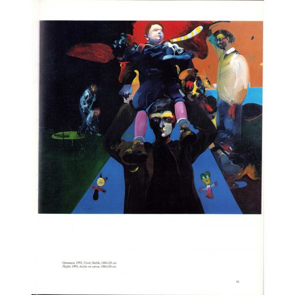 Alp Tamer Ulukılıç, Mehmet Ergüven'den ve Alp Tamer Ulukılıç'tan Şair Turgay Fişekçi'ye imzalı ve ithaflı, Bilim Sanat Galerisi, 1996.