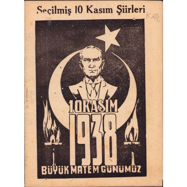 Seçilmiş 10 Kasım Şiirleri, Bakış Kütüphanesi, 16 sayfa, 11x15 cm