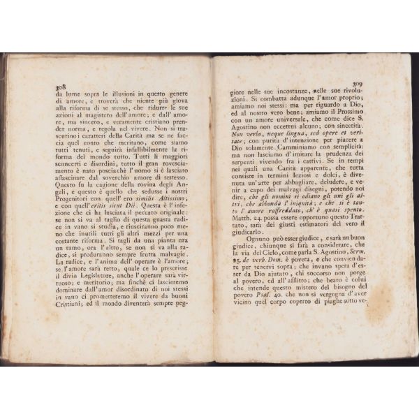 La Carta Cristiana Ossia L'amor Del Prossimo, Esposto Nei Suoi Doveri, karton kapak, 309 sayfa, 14x21cm