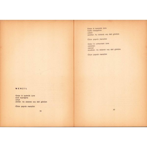 Çırak Aranıyor, Şiir, Refik Durbaş'dan imzalı ve ithaflı, ilk baskı 1978, 91 sayfa