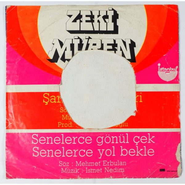 ZEKİ MÜREN - Senelerce Gönül Çek / Senelerce Yol Bekle (!!! DİKKAT YALNIZCA KAPAKTIR!!!)