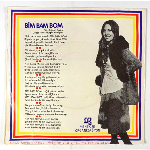 YASEMİN KUMRAL - Bim Bam Bom / Olmaz Mı Olmaz Mı? (!!! DİKKAT YALNIZCA KAPAKTIR!!!)