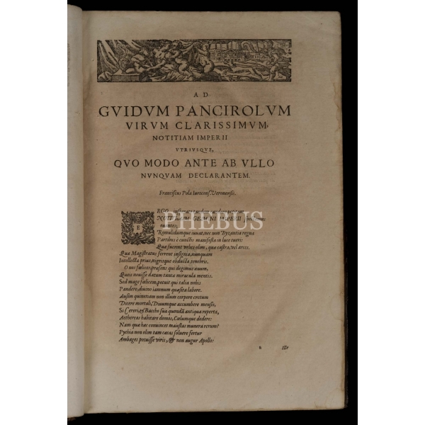 NOTITIA VTRAQUE DIGNITATUM (cum Orientis, tum Occidentis, vltra Arcadii Honoriique tempora)
