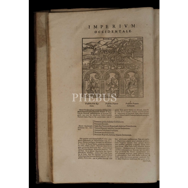 NOTITIA VTRAQUE DIGNITATUM (cum Orientis, tum Occidentis, vltra Arcadii Honoriique tempora)